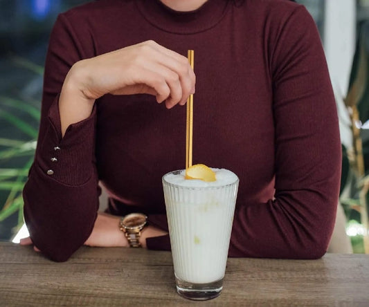 Set of 6 Colorful Reusable Metal Straws