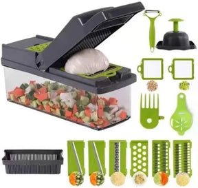 14 In 1 Multi-purpose Kitchen Vegetable And Fruit Dicing Processor Potato Carrot Peeler Kitchen Accessories Vegetable Slicer
