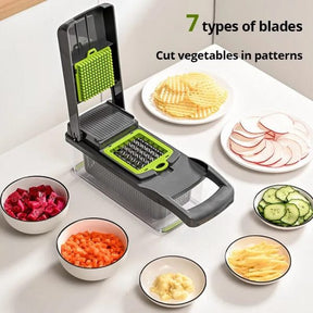 14 In 1 Multi-purpose Kitchen Vegetable And Fruit Dicing Processor Potato Carrot Peeler Kitchen Accessories Vegetable Slicer