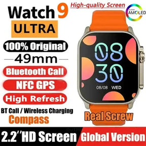 T900 Ultra 100% Original Waterproof Smart Watch Big 2.09