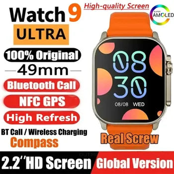 T900 Ultra 100% Original Waterproof Smart Watch Big 2.09