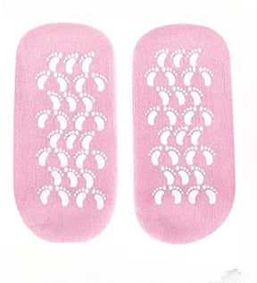 1 Pair Reusable Silicone Gel Socks