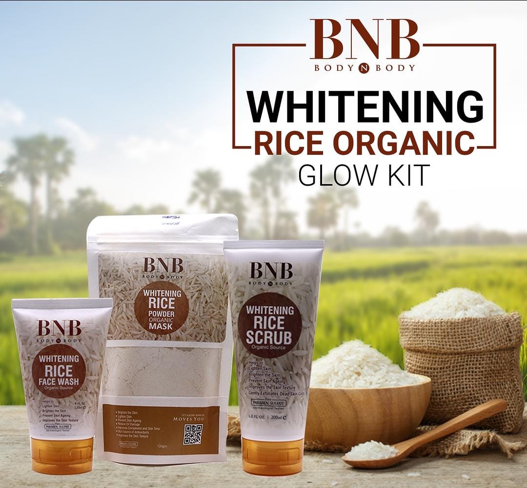 Bnb Rice Extract Bright & Glow Kit