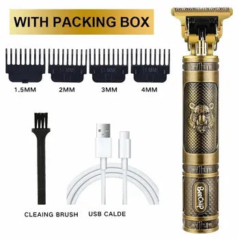 T9 Trimmer Dragon Rechargeable ( Metal )