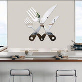 Knife & Fork Kitchen Acrylic Mirror