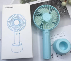 Handheld Mini Fan Portable USB Charging