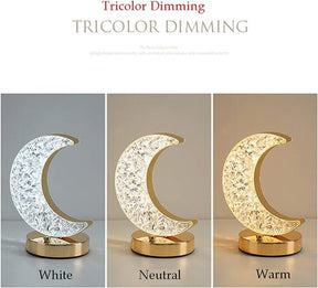 Moon Table Lamp Usb Chargeable (3 Shades)