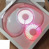 Portable Neck Fan – Usb Neckband With Rechargeable Battery (random Colors)
