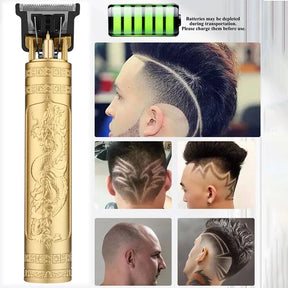 T9 Trimmer Dragon Rechargeable ( Metal )