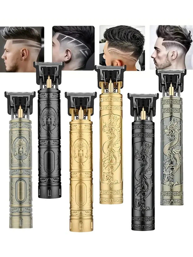 T9 Trimmer Dragon Rechargeable ( Metal )