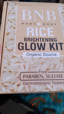 Bnb Whitening Rice Extract Bright & Glow Kit